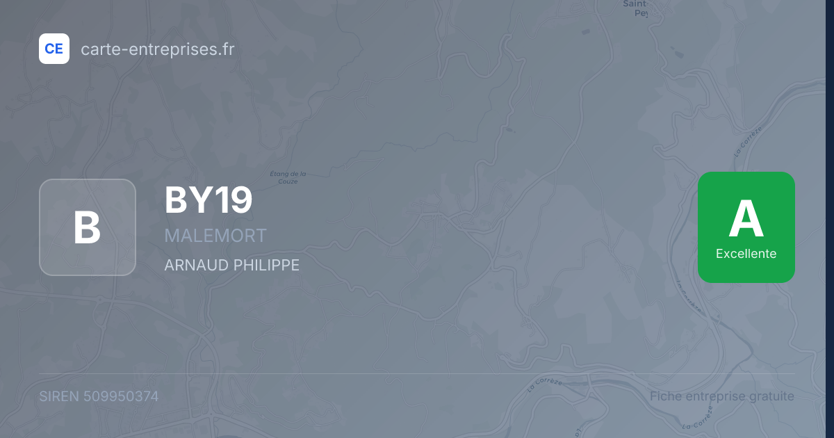 BY19 — 509950374 — carte-entreprises.fr