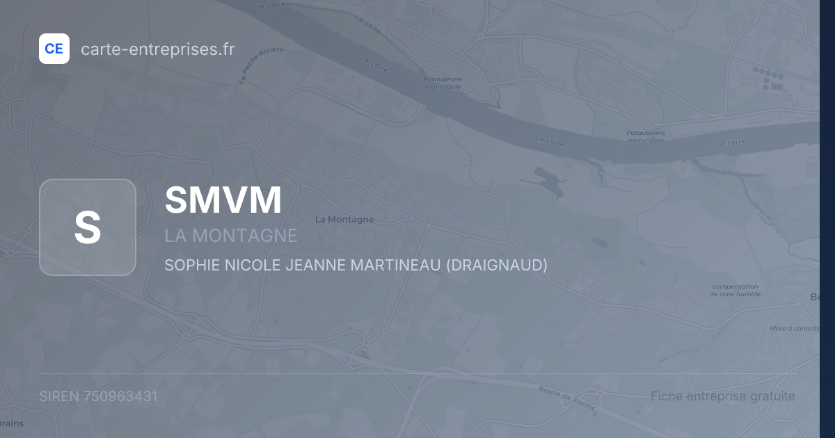 SMVM — 750963431 — carte-entreprises.fr
