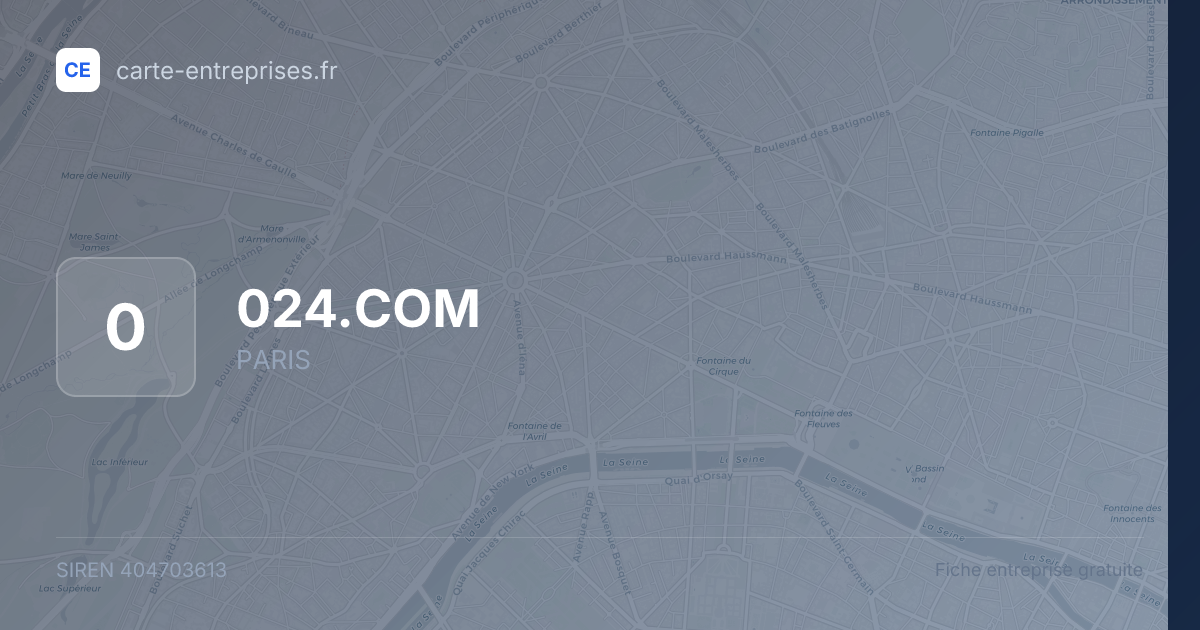 024.COM — 404703613 — fiche entreprise