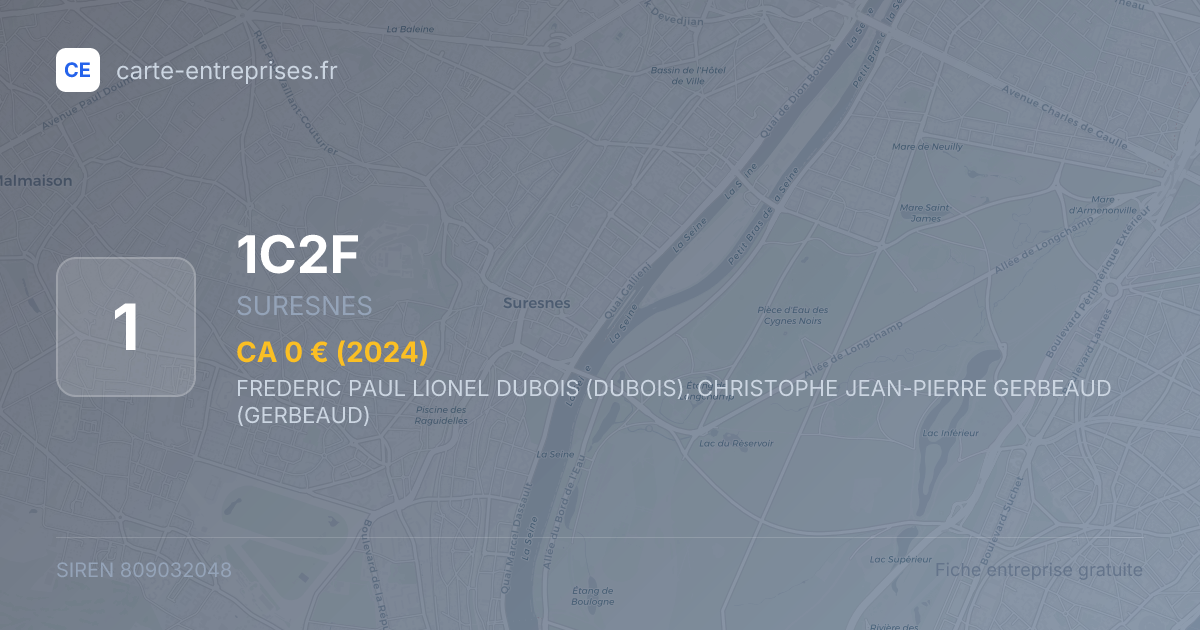 1C2F — 809032048 — fiche entreprise