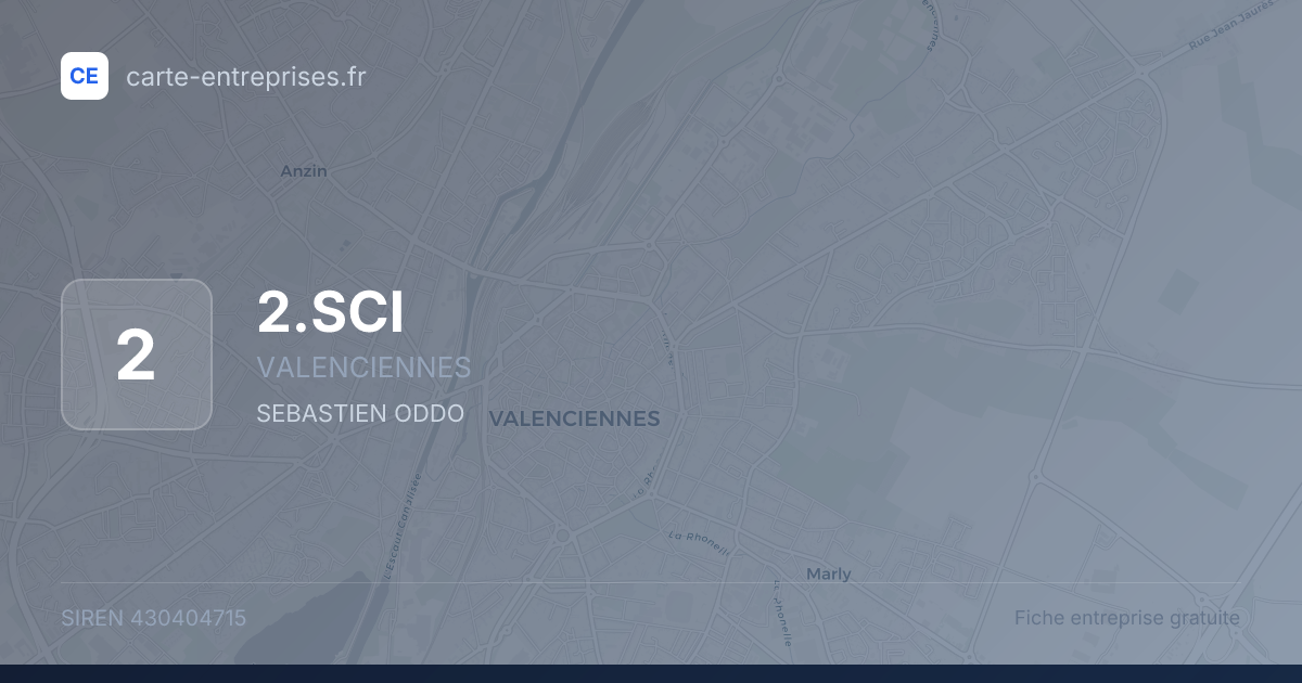 2.SCI — 430404715 — fiche entreprise
