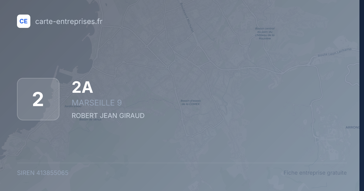 2A — 413855065 — fiche entreprise