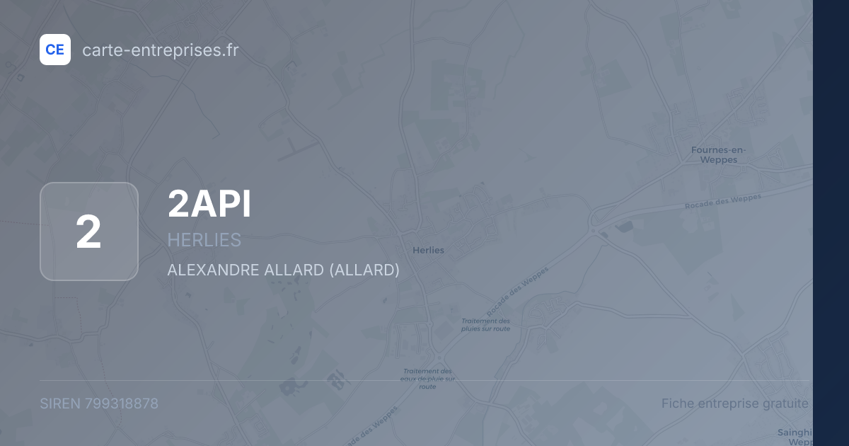 2API — 799318878 — fiche entreprise