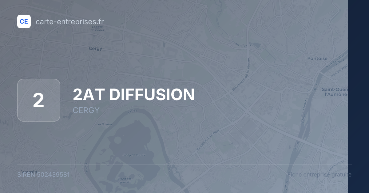 2AT DIFFUSION — 502439581 — fiche entreprise