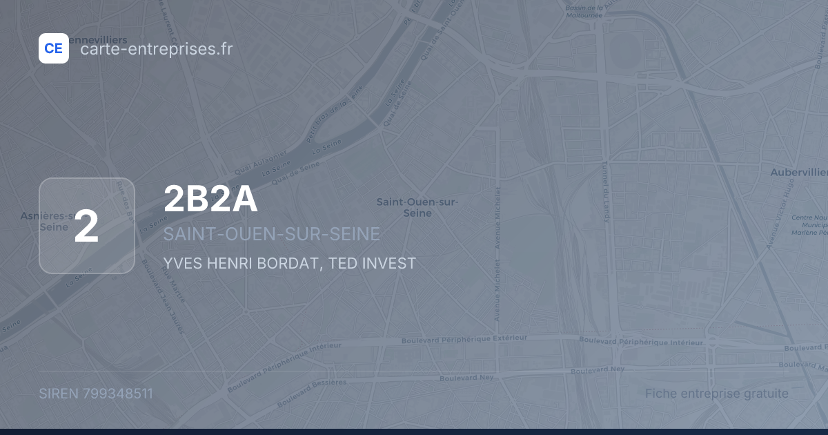 2B2A — 799348511 — fiche entreprise