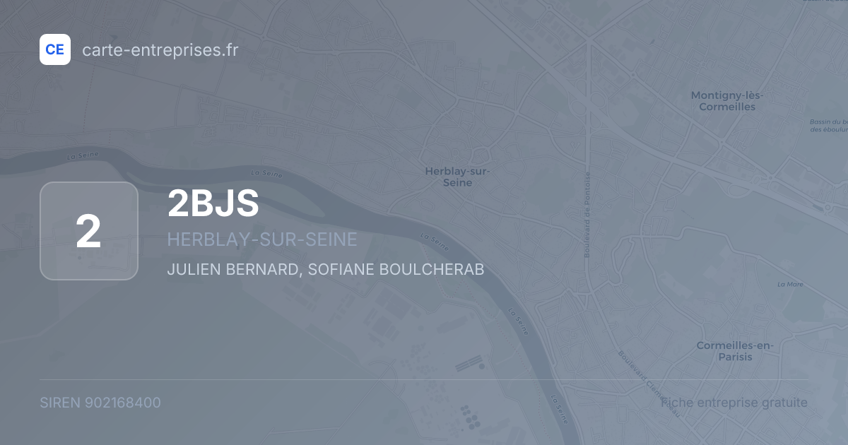 2BJS — 902168400 — fiche entreprise
