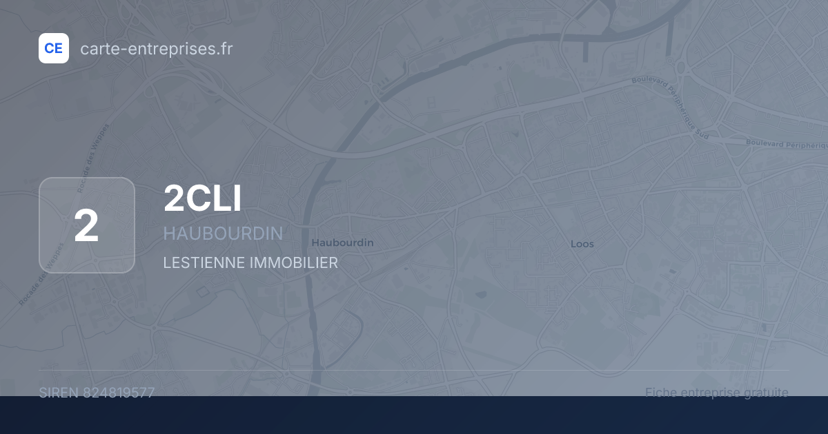 2CLI — 824819577 — fiche entreprise