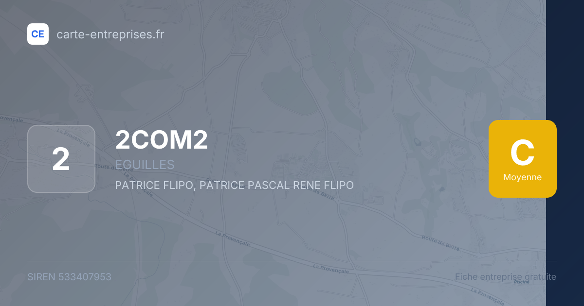 2COM2 — 533407953 — fiche entreprise
