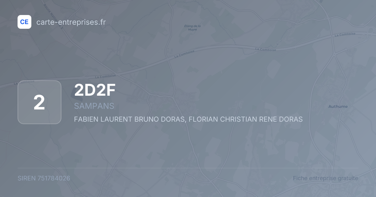 2D2F — 751784026 — fiche entreprise
