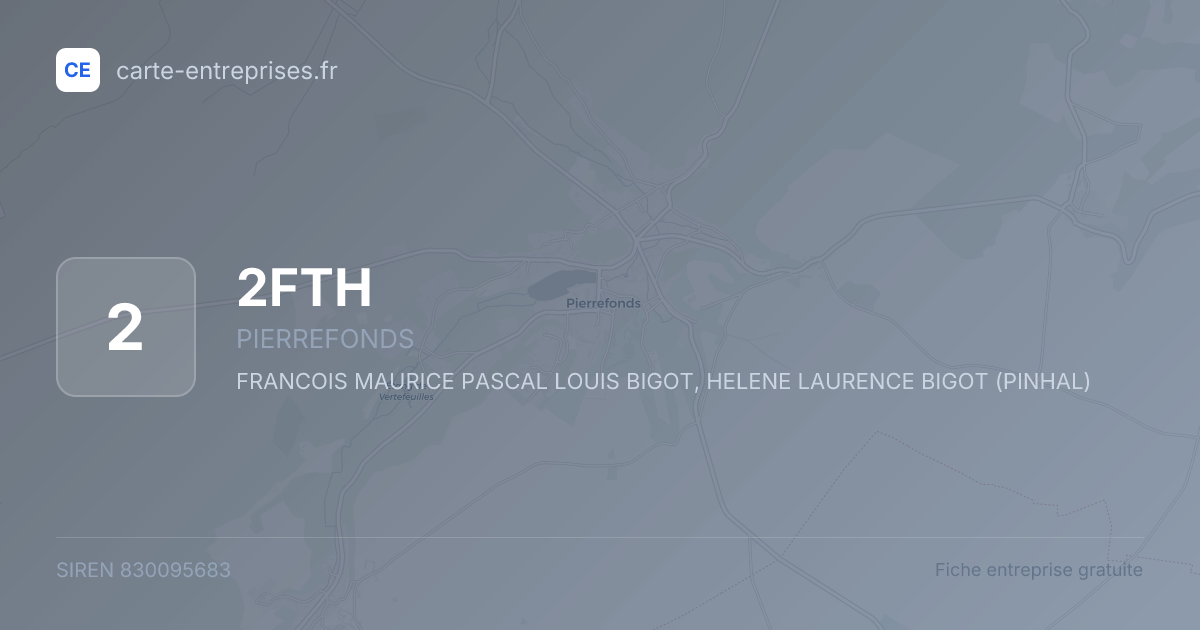 2FTH — 830095683 — fiche entreprise