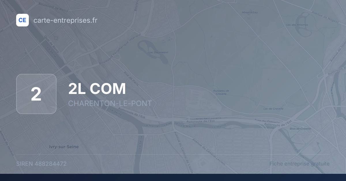 2L COM — 488284472 — fiche entreprise