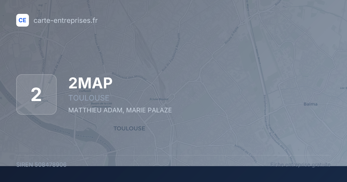 2MAP — 508478906 — fiche entreprise