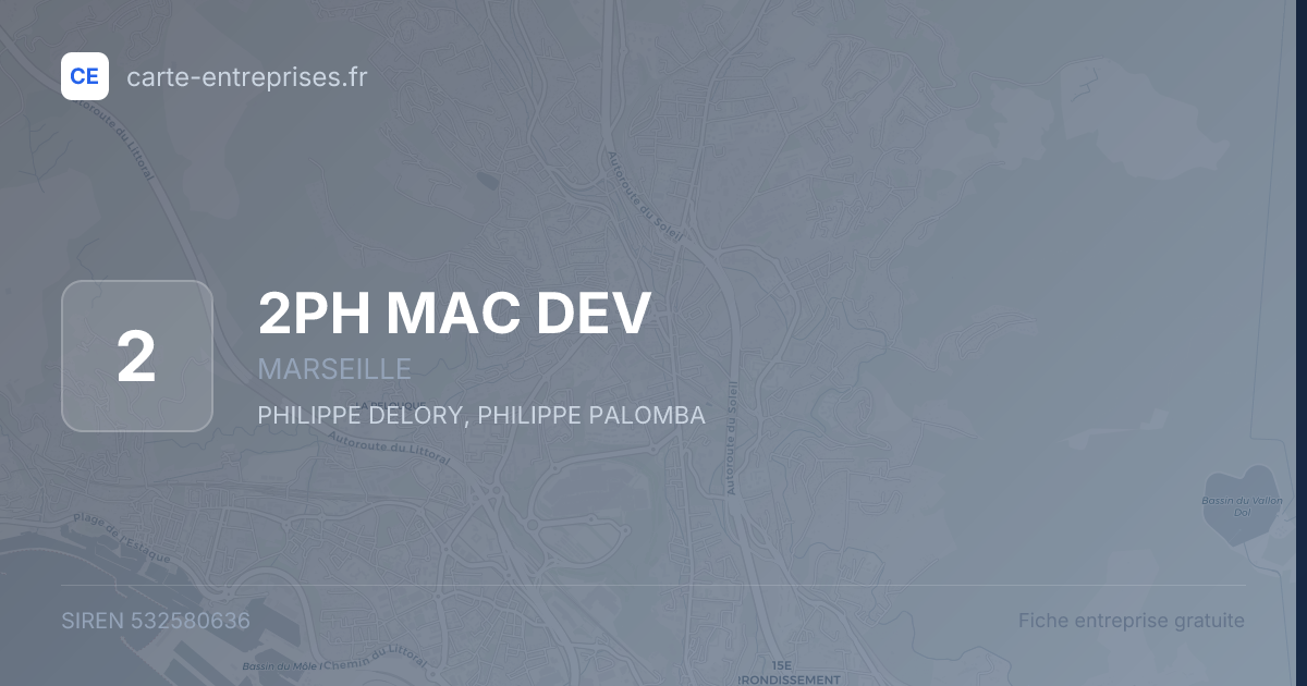 2PH MAC DEV — 532580636 — fiche entreprise