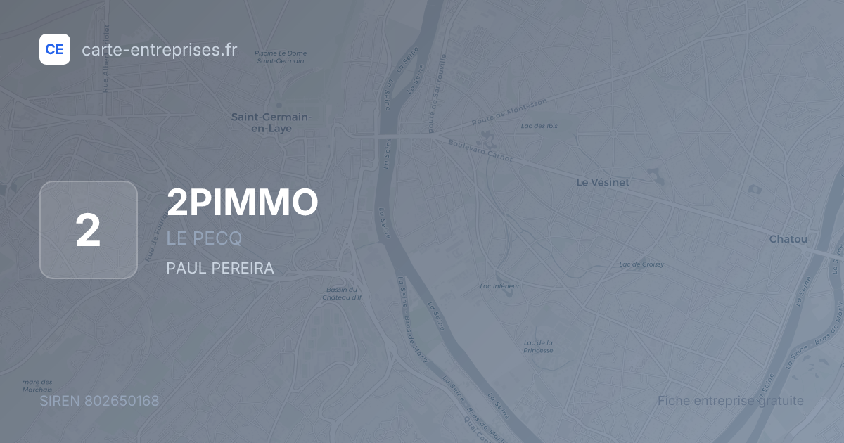 2PIMMO — 802650168 — fiche entreprise