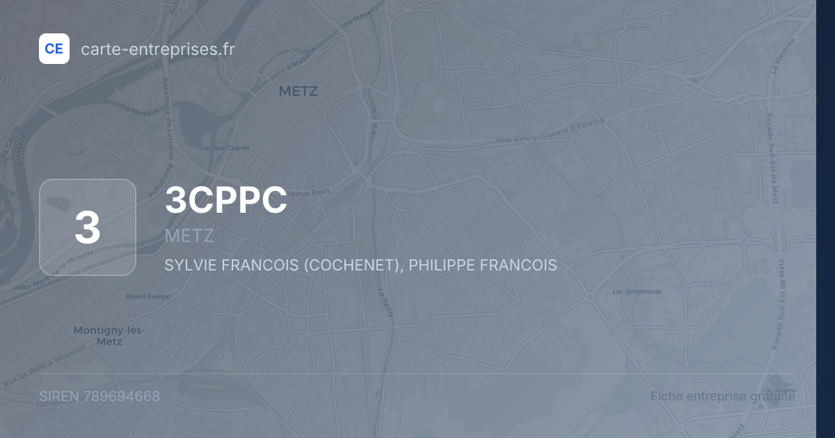 3CPPC — 789694668 — fiche entreprise