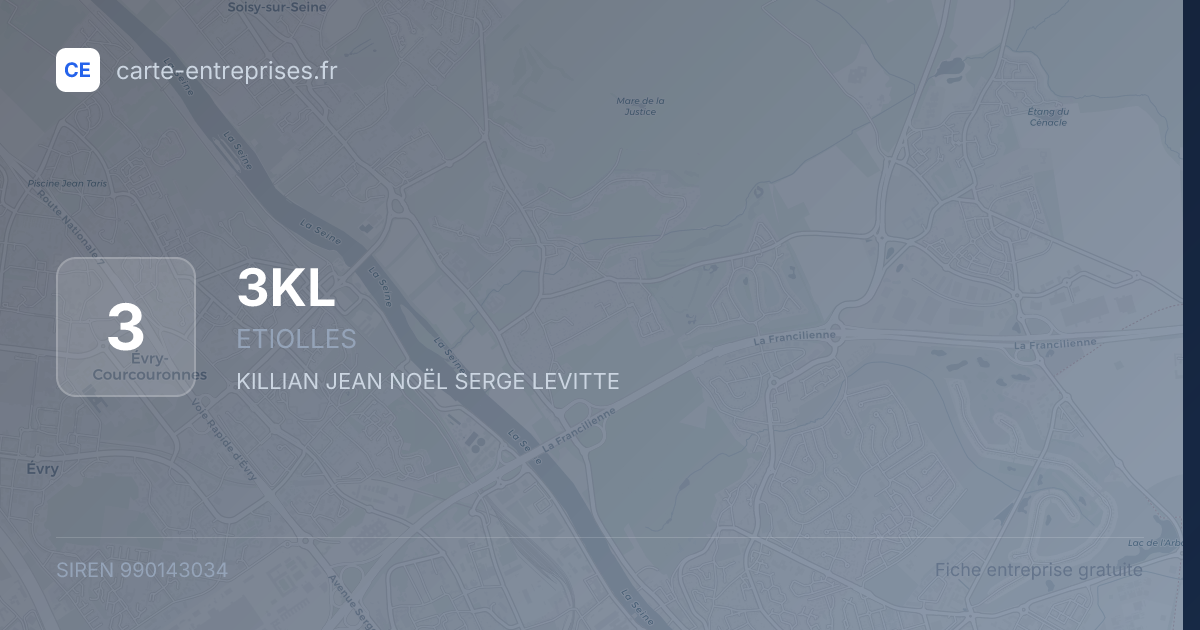 3KL — 990143034 — fiche entreprise