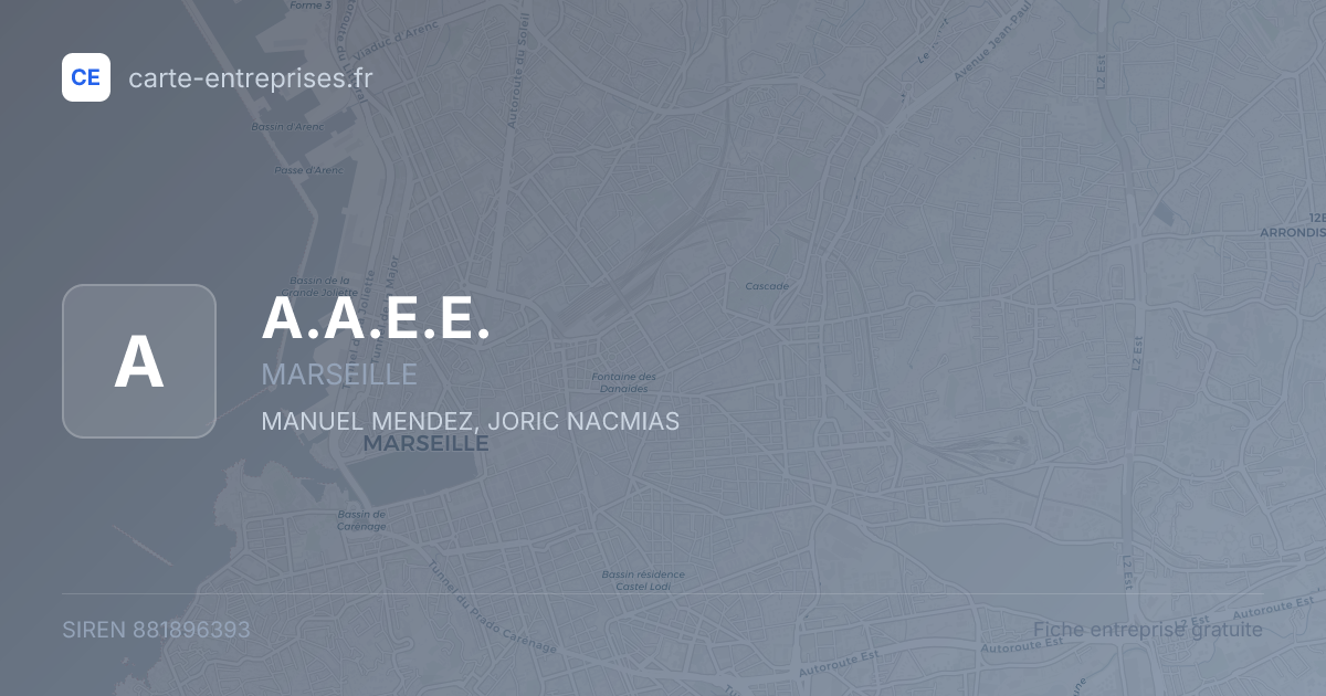 A.A.E.E. — 881896393 — fiche entreprise