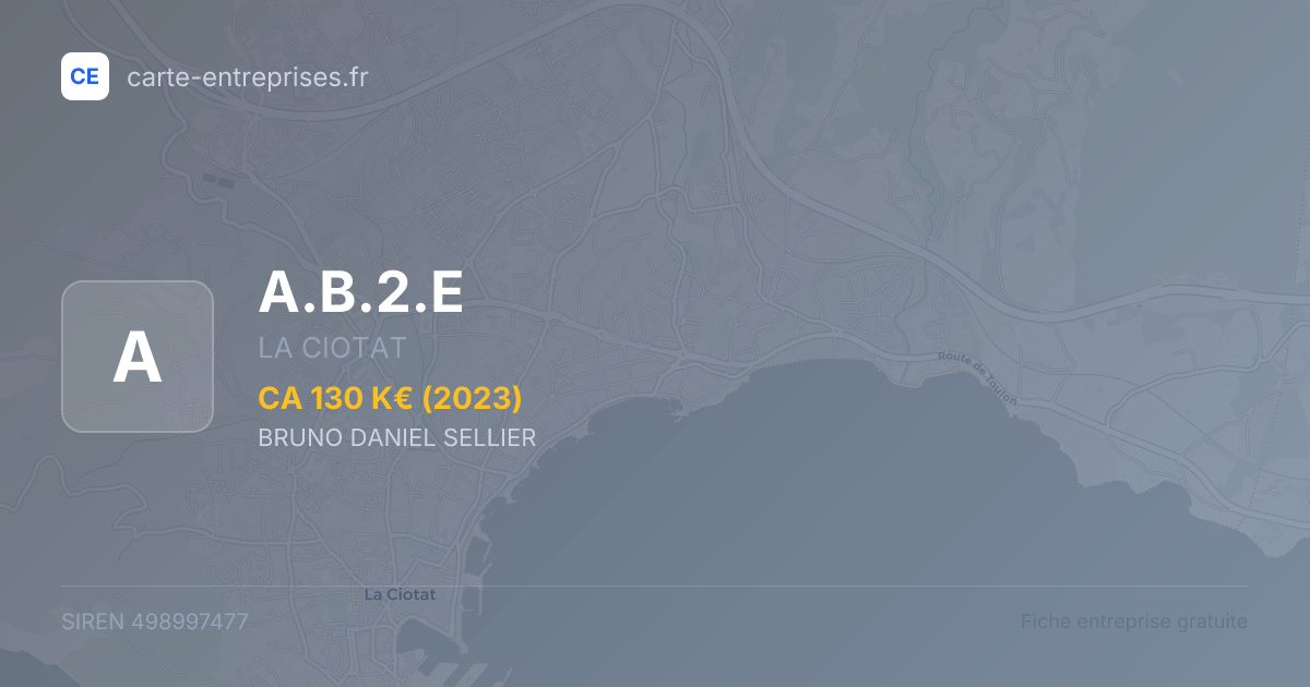 A.B.2.E — 498997477 — fiche entreprise