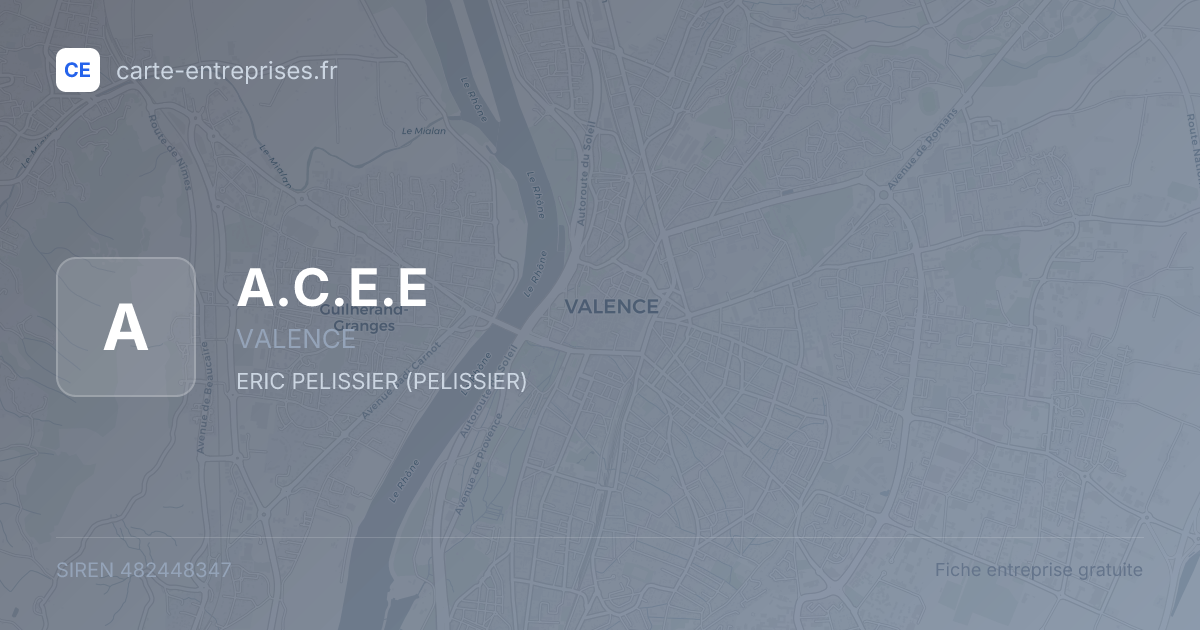A.C.E.E — 482448347 — fiche entreprise