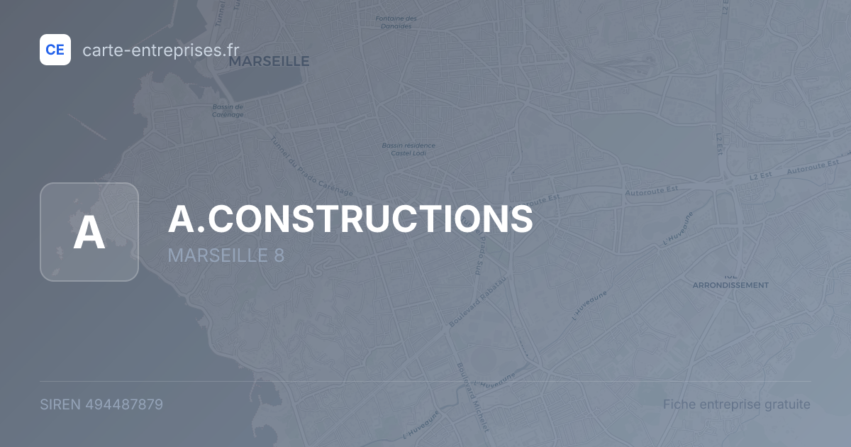A.CONSTRUCTIONS — 494487879 — fiche entreprise