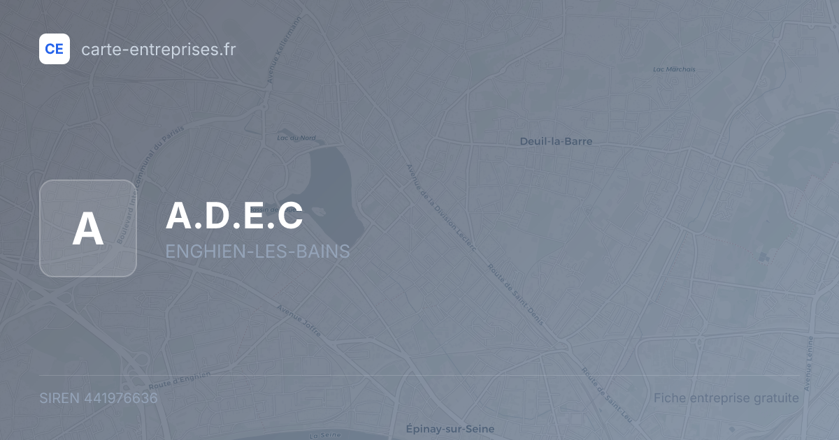 A.D.E.C — 441976636 — fiche entreprise