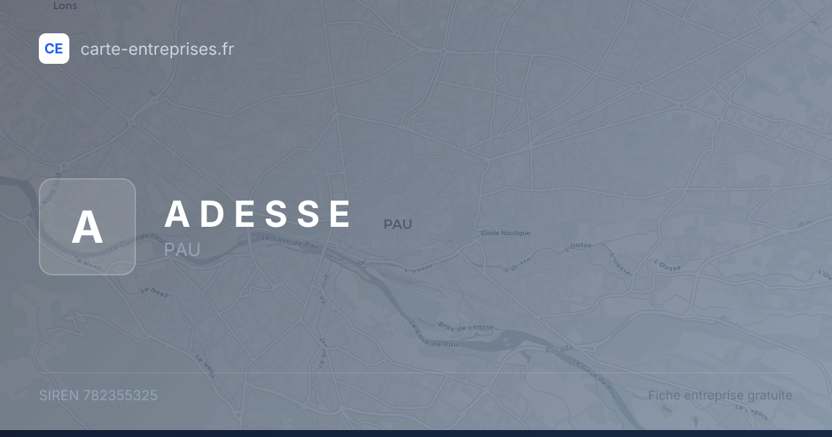 A D E S S E — 782355325 — fiche entreprise