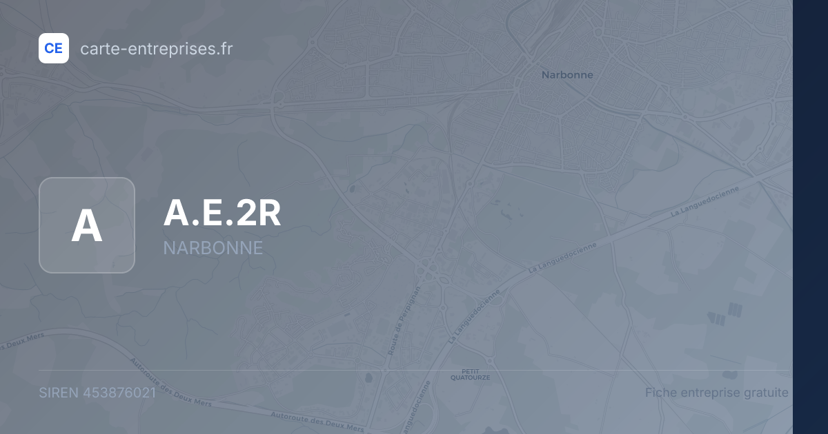 A.E.2R — 453876021 — fiche entreprise