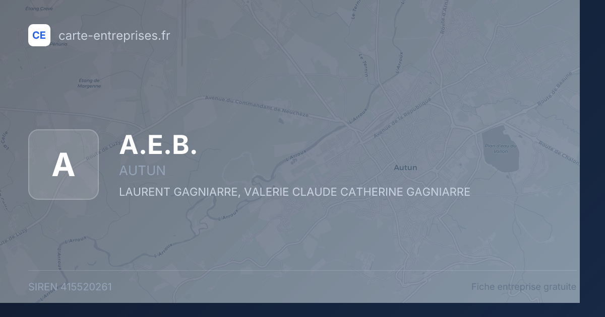 A.E.B. — 415520261 — fiche entreprise