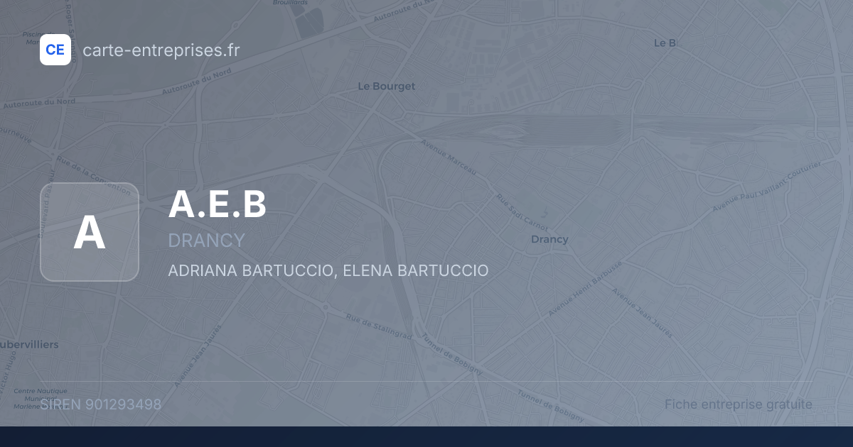 A.E.B — 901293498 — fiche entreprise