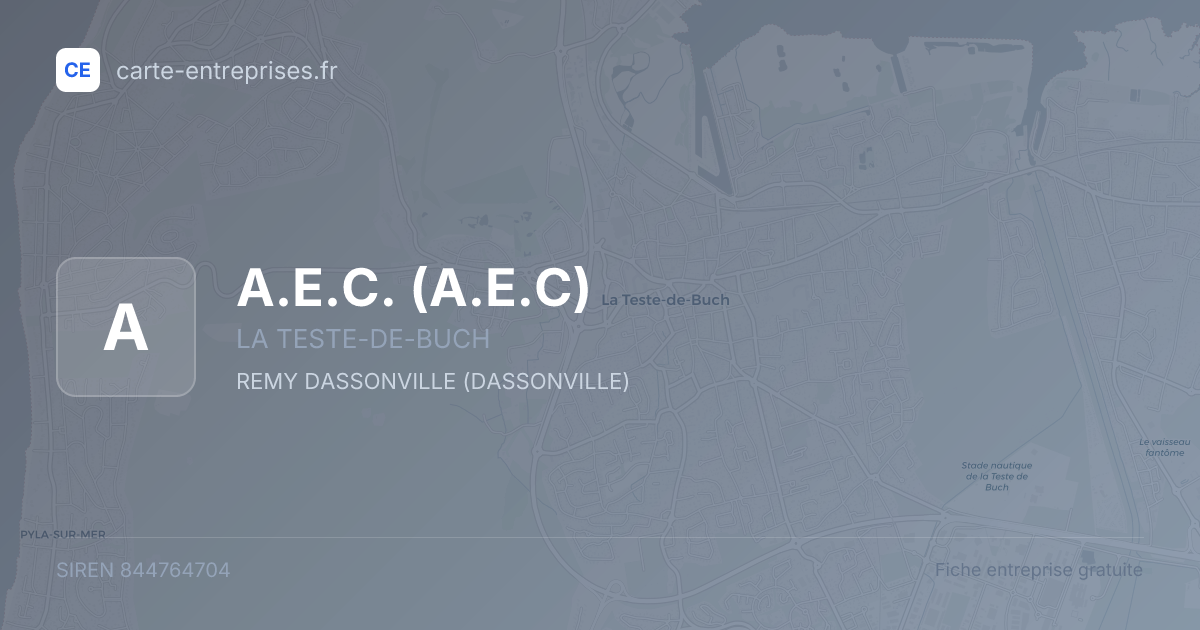 A.E.C. (A.E.C) — 844764704 — fiche entreprise