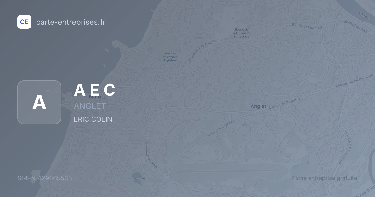 A E C — 429065535 — fiche entreprise
