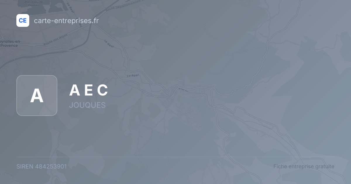 A E C — 484253901 — fiche entreprise