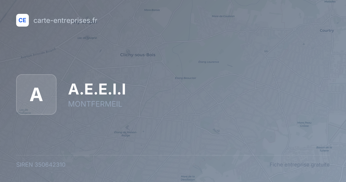 A.E.E.I.I — 350642310 — fiche entreprise