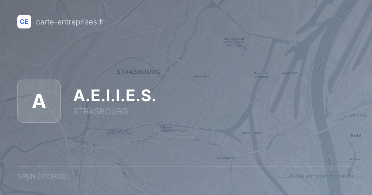 A.E.I.I.E.S. — 531596385 — fiche entreprise
