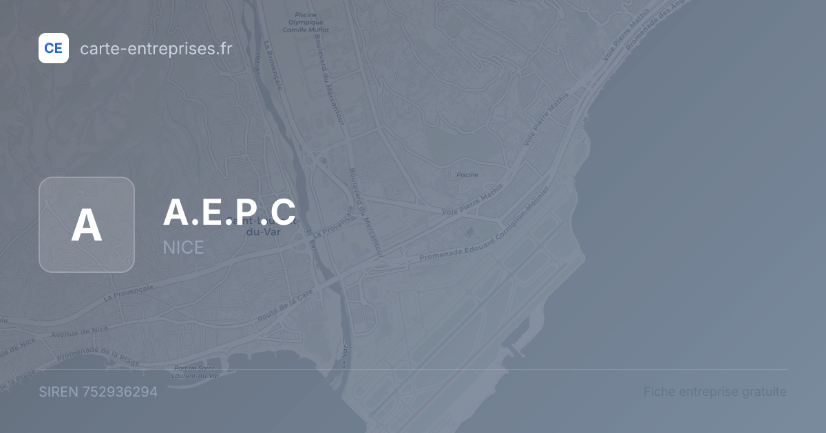 A.E.P.C — 752936294 — fiche entreprise