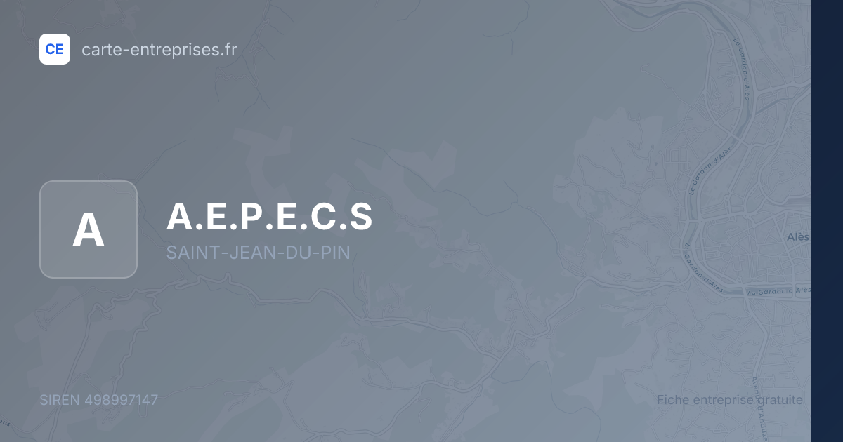 A.E.P.E.C.S — 498997147 — fiche entreprise