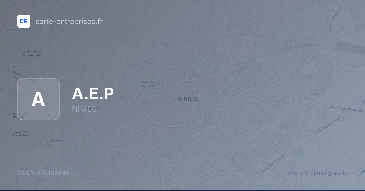 A.E.P — 431486646 — fiche entreprise