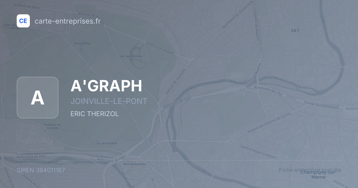 A'GRAPH — 394011167 — fiche entreprise