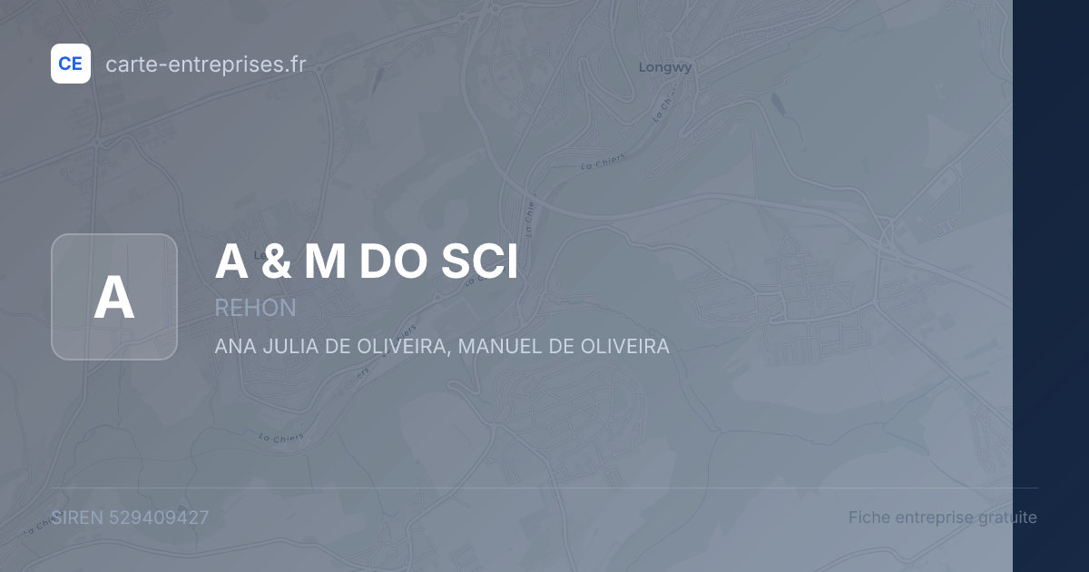A & M DO SCI — 529409427 — fiche entreprise