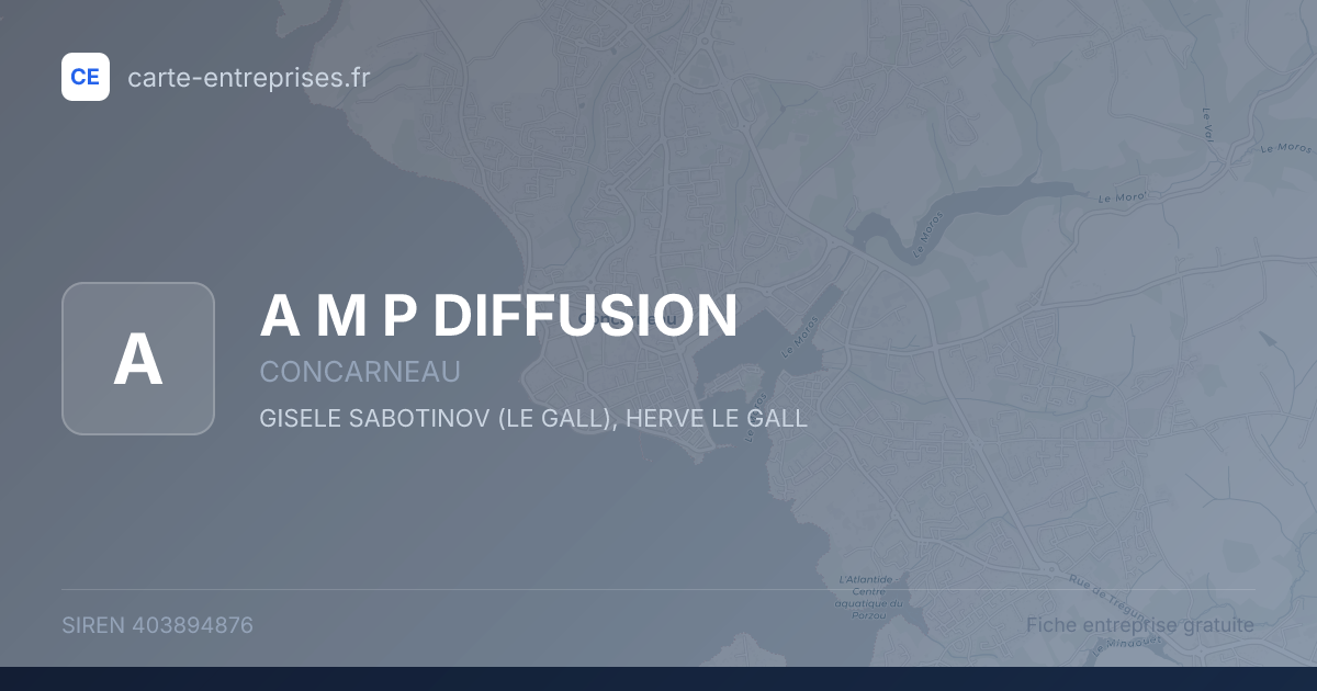 A M P DIFFUSION — 403894876 — fiche entreprise