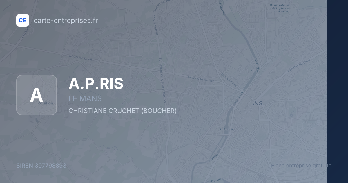 A.P.RIS — 397798893 — fiche entreprise