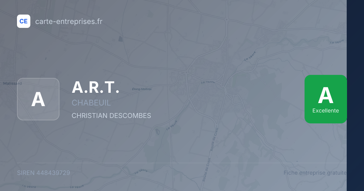 A.R.T. — 448439729 — fiche entreprise