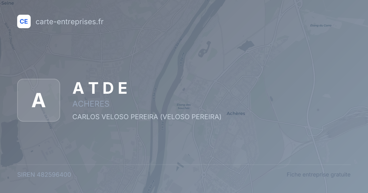 A T D E — 482596400 — fiche entreprise