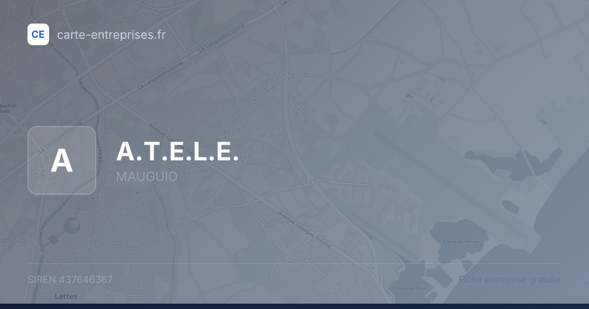 A.T.E.L.E. — 437646367 — fiche entreprise