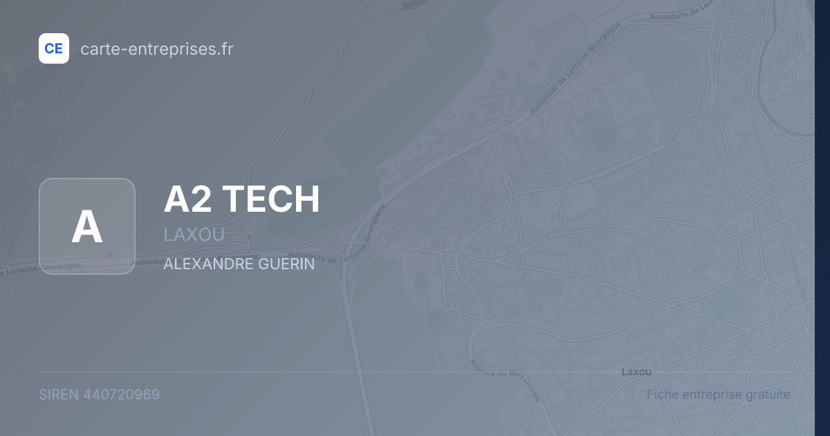 A2 TECH — 440720969 — fiche entreprise