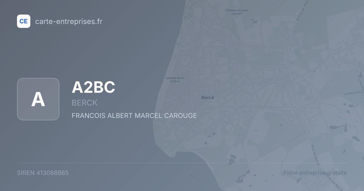 A2BC — 413088865 — fiche entreprise