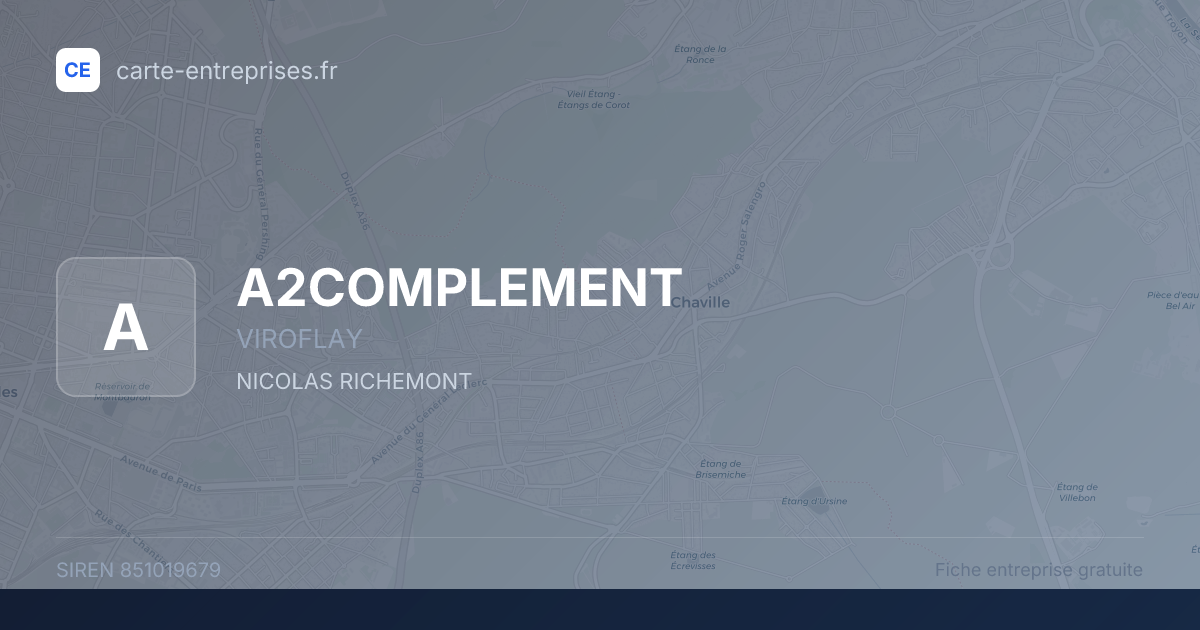 A2COMPLEMENT — 851019679 — fiche entreprise
