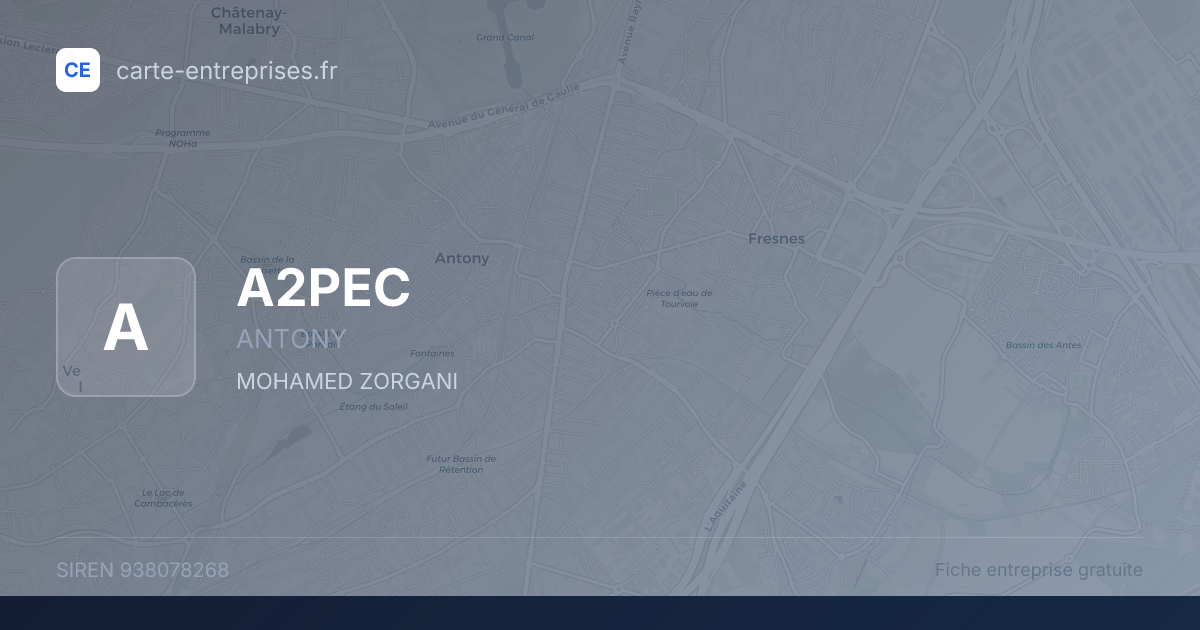 A2PEC — 938078268 — fiche entreprise