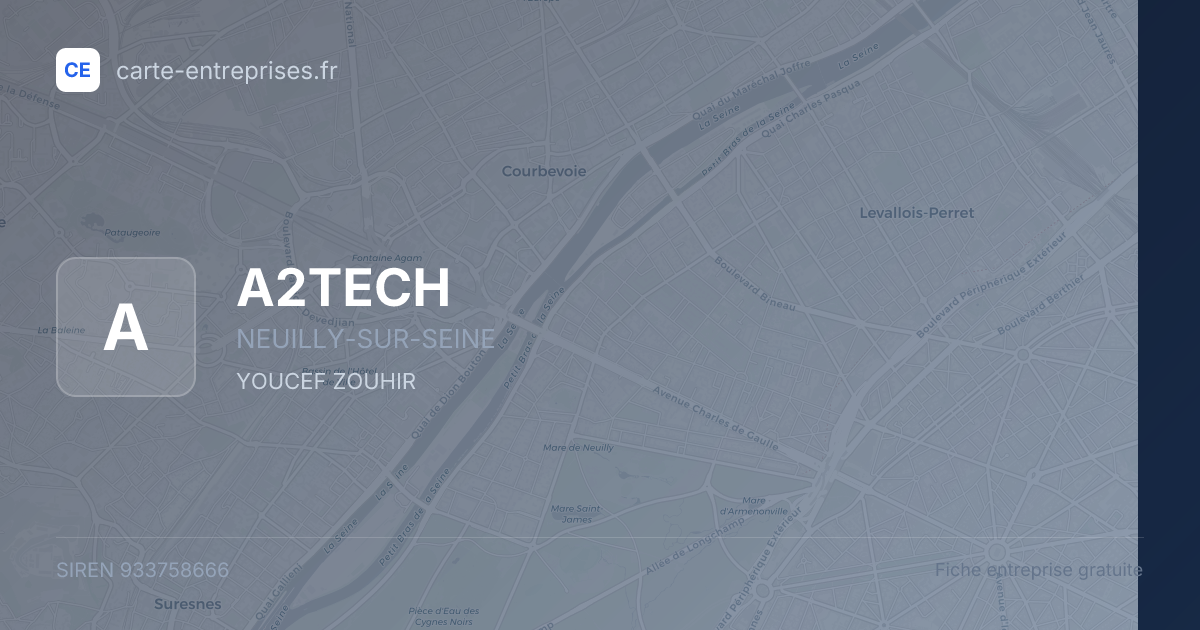 A2TECH — 933758666 — fiche entreprise