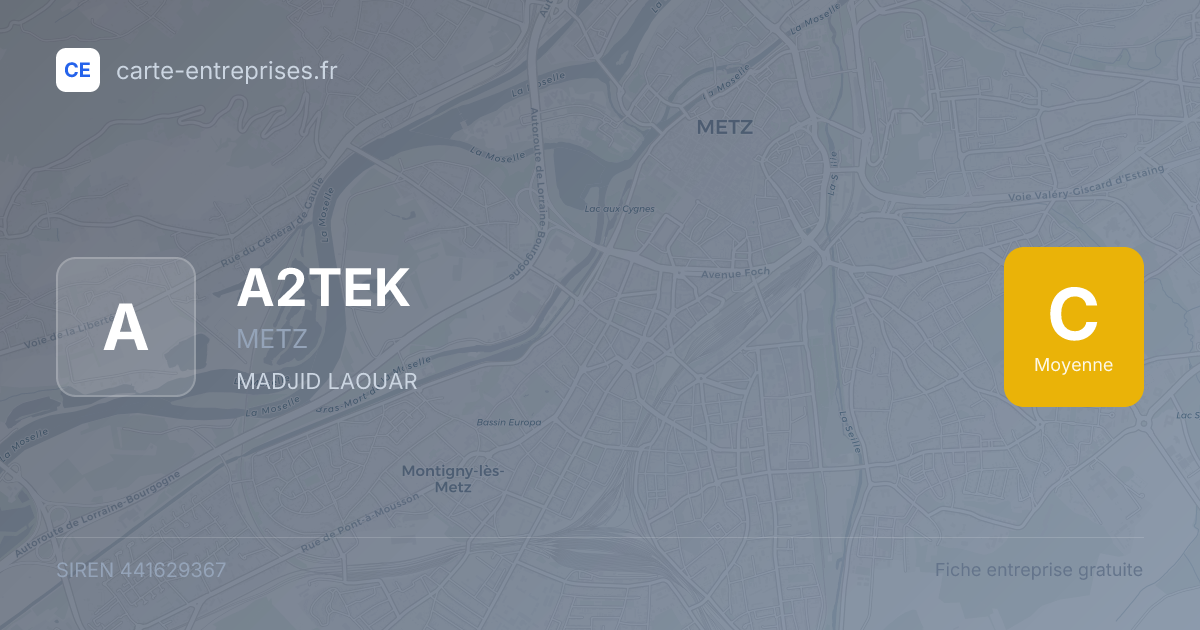 A2TEK — 441629367 — fiche entreprise